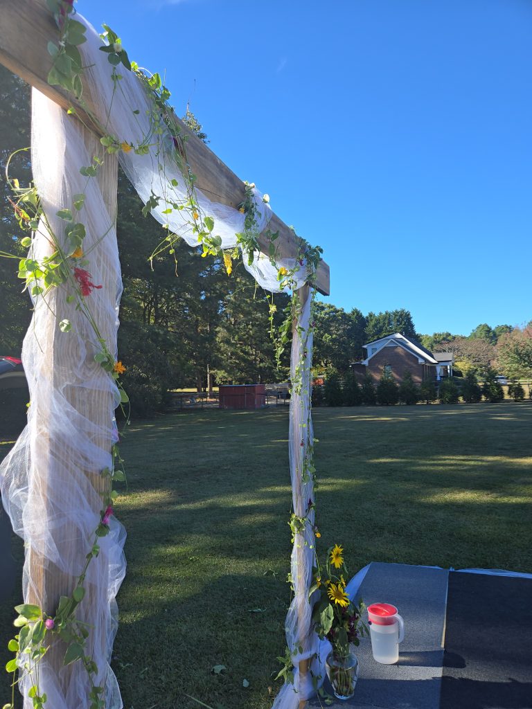 wedding arch